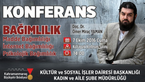 BÜYÜKŞEHİR’DEN BAĞIMLILIK KONFERANSI..