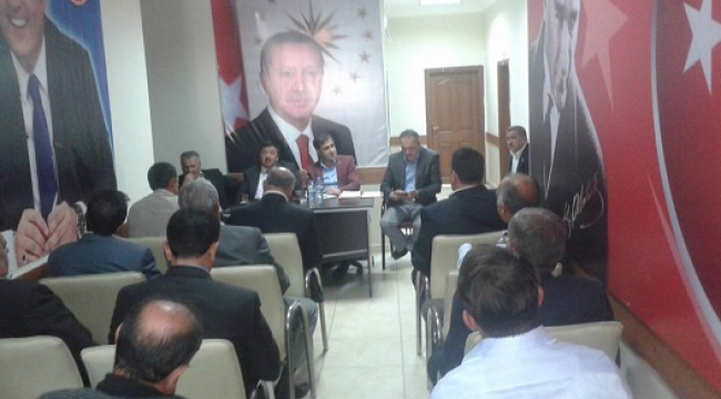 Ekinözü'nde Muhtarla Koordinasyon Toplantısı Düzenlendi..