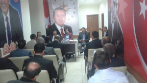 Ekinözü'nde Muhtarla Koordinasyon Toplantısı Düzenlendi..