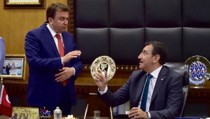 GÜMRÜK BAKANI BÜYÜKŞEHİRİ ZİYARET ETTİ...
