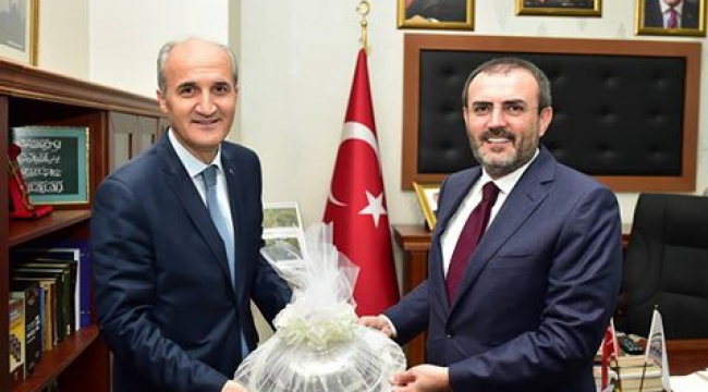 64. HÜKÜMET KÜLTÜR VE TURİZM BAKANI ÜNAL'DAN DULKADİROĞLU'NA ZİYARET..