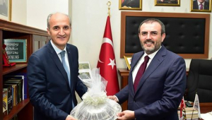 64. HÜKÜMET KÜLTÜR VE TURİZM BAKANI ÜNAL'DAN DULKADİROĞLU'NA ZİYARET..
