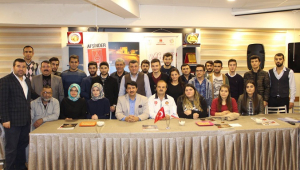 AFŞİNDER BURSİYER ÖĞRENCİLER İLE BULUŞTU..