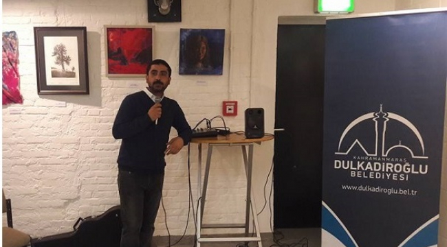 DULKADİROĞLU'NDAN ALMANYA'DAKİ SERGİYE DESTEK..