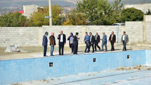 DULKADİROĞLU'NDAN YARI OLİMPİK YÜZME HAVUZU..