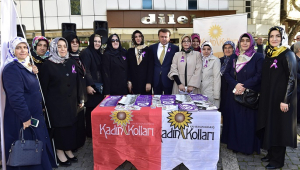 KADINA ŞİDDETE DUR DEDİLER..