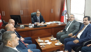 TÜMSİAD’DAN EMNİYET'E HOŞGELDİN ZİYARETİ...