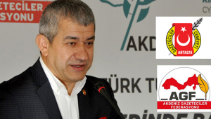 AKDENİZ GAZETECİLER FEDERASYONU’NDAN KINAMA...