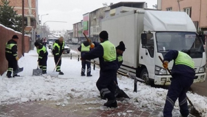 AKOM VATANDAŞLARI KAR YAĞIŞI İÇİN UYARDI..