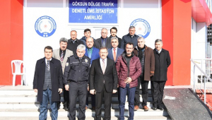 Başkan Aydın, İlçe Emniyet Müdürlüğünü Ziyaret Etti..