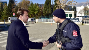 BAŞKAN ERKOÇ’TAN ÇEVİK KUVVET’E ZİYARET..
