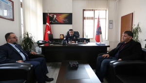 BAŞKAN GÜVEN’DEN, EMNİYET MÜDÜRLÜĞÜ'NE ZİYARET..