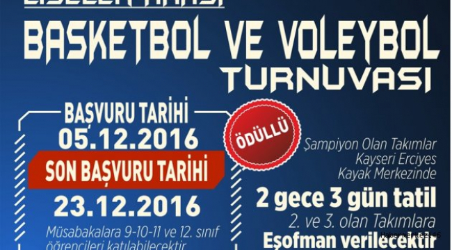 BÜYÜKŞEHİR’DEN ÖDÜLLÜ TURNUVA...