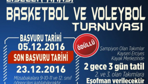 BÜYÜKŞEHİR’DEN ÖDÜLLÜ TURNUVA...