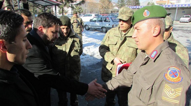 GÖKSUN’LU ÜLKÜCÜLERDEN GÜVENLİK GÜÇLERİNE MANEVİ DESTEK...