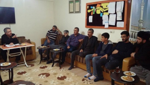 PAZARCIK ERDEM DERNEĞİNDE ŞAİR YAZAR AHMET SANDAL TARAFINDAN SÖYLEŞİ GERÇEKLEŞTİRİLDİ..