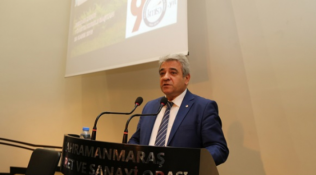 Serdar Zabun, Kahramanmaraş ülke ekonomisinde eşsiz bir yere sahip..