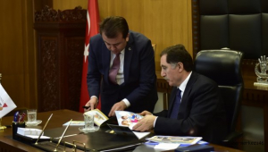 BAŞ DENETÇİ’DEN ERKOÇ’A TEŞEKKÜR...