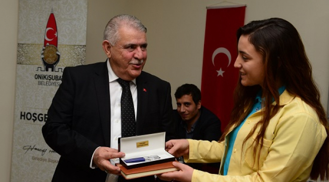 BAŞKAN MAHÇİÇEK, GAZETECİ ADAYLARIYLA BULUŞTU..