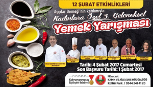BÜYÜKŞEHİR’DEN 3. GELENEKSEL YEMEK YARIŞMASI..