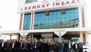 DEMKAY İNŞAAT MORAL DEPOLADI..