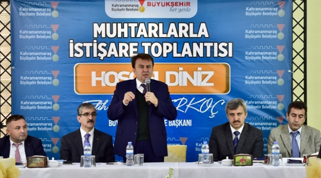 DULKADİROĞLU MUHTARLARI İLE 2016’YI DEĞERLENDİRDİLER...