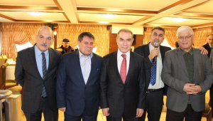 GAZETECİLER CEMİYETİNDE DEVİR TESLİM YAPILDI..