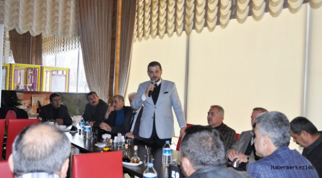 GÖKKAYA ELBİSTAN’LI MUHTARLARLA BULUŞTU..