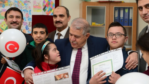 “MELEK ÇOCUKLARIN KARNE SEVİNCİNE ORTAK OLDUK”..