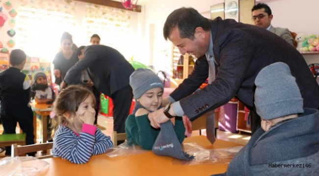 PAZARCIK BELEDİYESİNDEN ÇOCUKLARA 12 BERE...