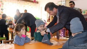 PAZARCIK BELEDİYESİNDEN ÇOCUKLARA 12 BERE...