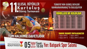 TÜRKİYE’NİN GÜREŞ DEVLERİ KAHRAMANMARAŞ’TA BULUŞUYOR..