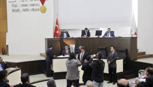 BÜYÜKŞEHİR MECLİSİNDE 14 ŞUBAT KARANFİLİ...