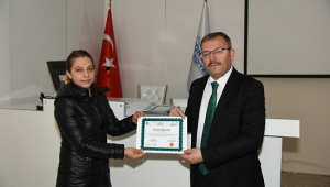 Göksun’da Girişimciler Sertifikalarını Aldılar..