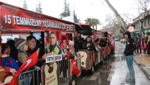 PAZARCIK’TAN ŞEHİTLER TRENİ...