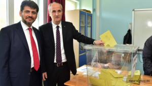 BAŞKAN NECATİ OKAY SEÇMENİNE TEŞEKKÜR ETTİ..