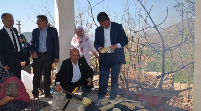 ÇALIŞMALAR SOKAK SOKAK KAPI KAPI GERÇEKLEŞİYOR..