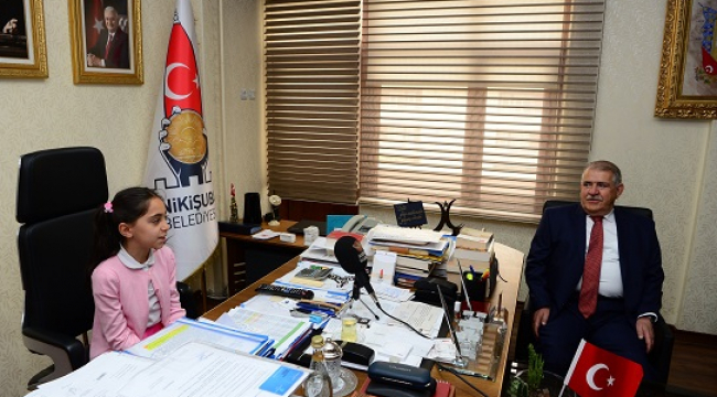 KENDİMİ BAŞKAN GİBİ HİSSETTİM..