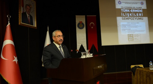 SÜTÇÜ İMAM'DA TÜRK-ERMENİ İLİŞKİLERİ KONUŞULDU...