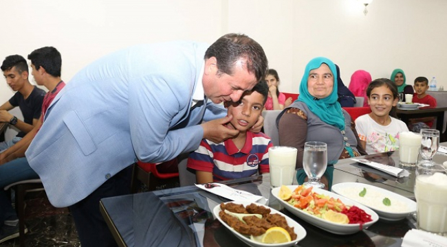 BAŞKAN BOZDAĞ’DAN EN ANLAMLI İFTAR ..