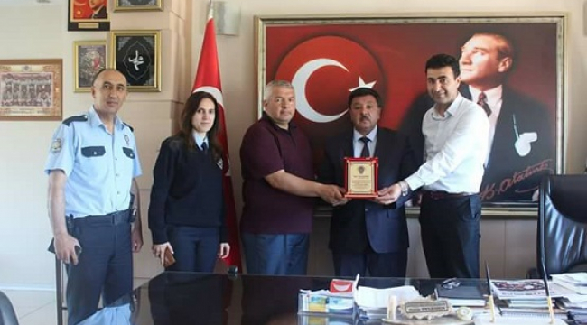 EMNİYET’TEN BAŞKAN ÇELEĞEN’E TEŞEKKÜR...
