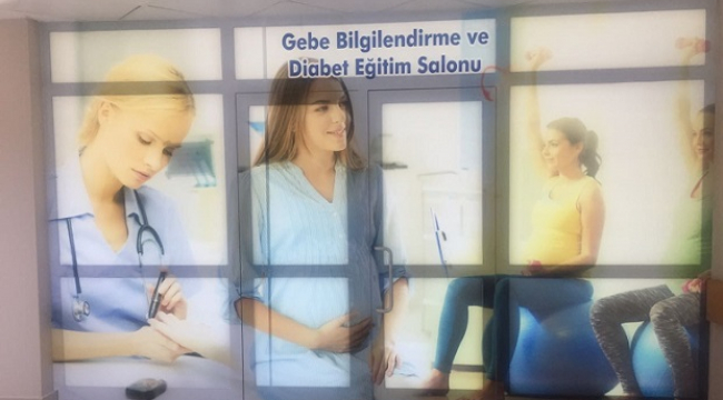 GEBE VE DİYABET OKULU AÇILDI..