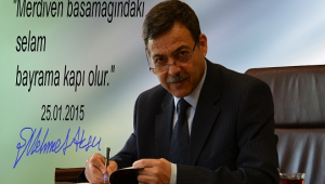 MERDİVEN BASAMAĞINDAKİ SELAM BAYRAMA KAPI OLUR….