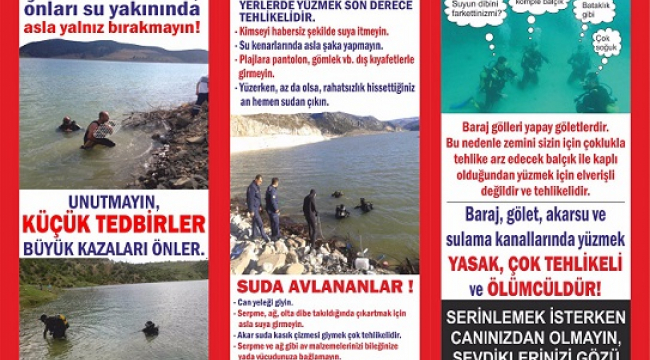 BÜYÜKŞEHİR BOĞULMAYIN UYARISI...