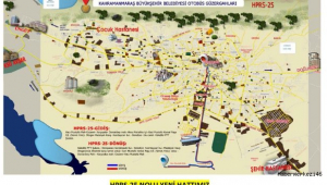 BAZI HATLARDA GÜZERGAH DEĞİŞTİ..