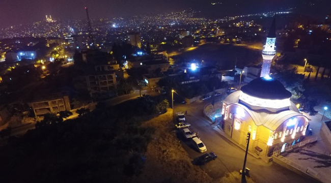 DULKADİROĞLU'NDA CAMİLER IŞIL IŞIL..