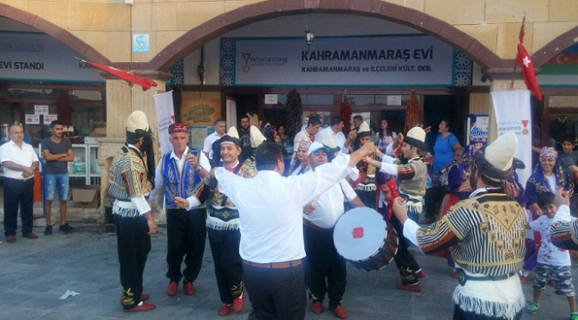 KÜLTÜR FESTİVALİNE KAHRAMANMARAŞ EVİ..