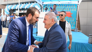 ŞEHİT ABDULLAH ÇAVUŞ KAPALI YÜZME HAVUZU AÇILDI..