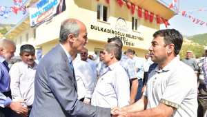 DULKADİROĞLU'NDAN BİR SOSYAL TESİSTE DEREKÖY'E..
