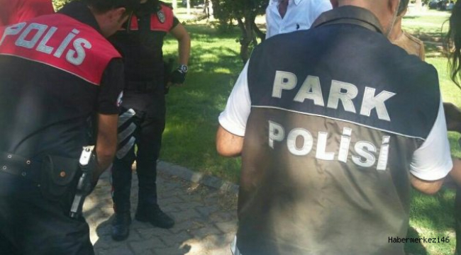 FİRARİ FETÖ'CÜ PARK POLİSİNE TAKILDI..